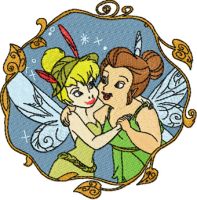 Tink Lost Treasure embroidery design