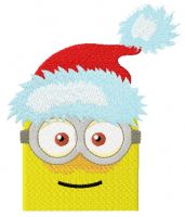 Christmas Minion 4 embroidery design