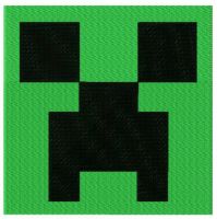Minecraft Creeper embroidery design