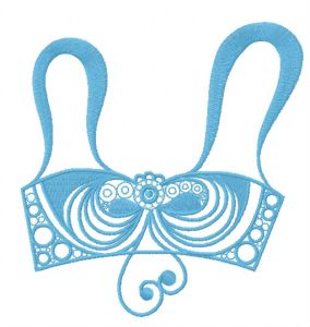 Bra 3 embroidery design