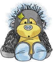 Jungle the Orangutan embroidery design