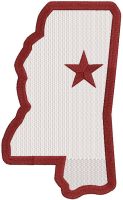 Mississippi State Bulldogs Secondary Logo 2024 embroidery design