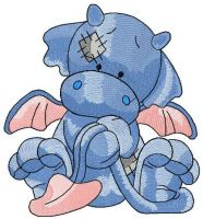 Flame embroidery design