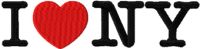 I Love NY design embroidery design