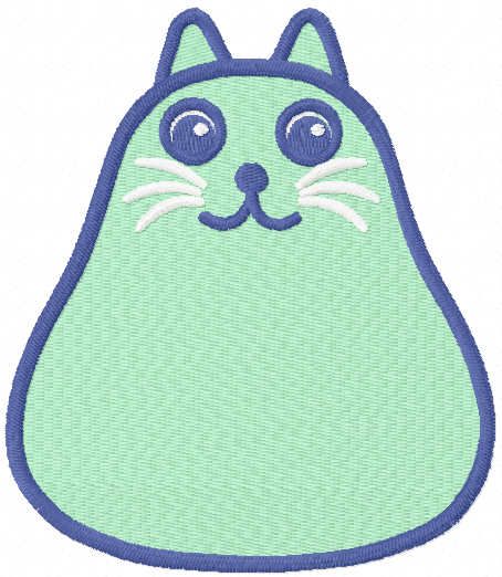 Mr mittens embroidery design