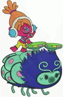 DJ Suki embroidery design