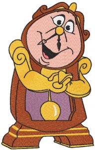 Cogsworth embroidery design