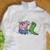 Peppa Pig with Caterpillar design on shirt1