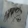 Cushion with Brown free embroidery design