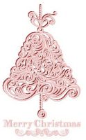 Christmas bell 2 embroidery design