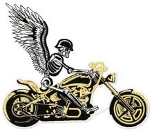 Road angel 5 embroidery design