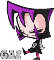 Gaz embroidery design