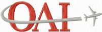 Omni Air International logo embroidery design