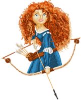 Brave Princess Merida embroidery design