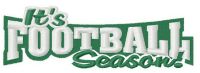 It's football season 2 embroidery design