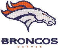 Denver Broncos Primary logo embroidery design