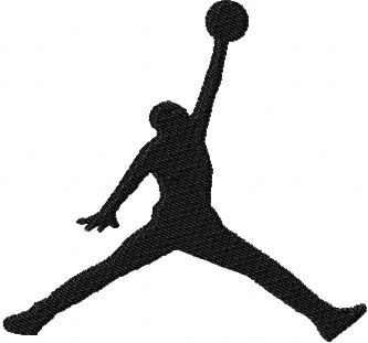 Jordan Logo machine embroidery design