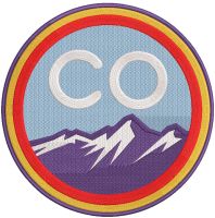 Colorado Rockies City Connect cap logo embroidery design