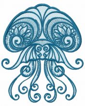 Jellyfish 2 embroidery design