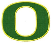 Oregon Ducks Logo embroidery design