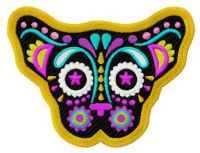 Lop-eared dog embroidery design