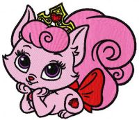 Beauty embroidery design