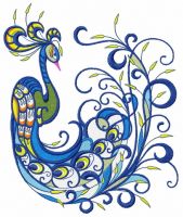Firebird 8 embroidery design