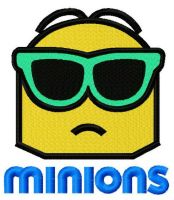 Strong Minion 2 embroidery design