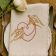 napkin red string of fate embroidery design