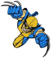 Wolverine 2 embroidery design