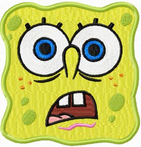 SpongeBob Smile 5 embroidery design