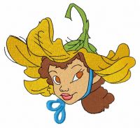 Daisy fairy 4 embroidery design