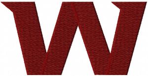 Washington Football Team alternative logo embroidery design