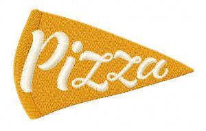 Pizza 3 embroidery design