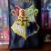 Coat of arms of Hogwarts design on bag embroidered