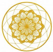 Lace doily 14 embroidery design