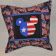 Pillow with Patriotic Mickey Mouse embroidery design
