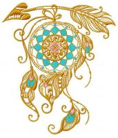Dreamcatcher 14 embroidery design