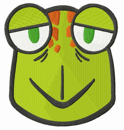 Turtle Crush machine embroidery design