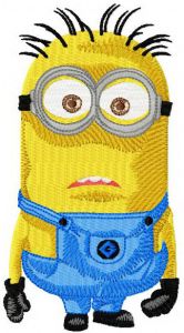 Minion embroidery design