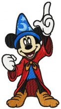 Mickey Mouse Fantasia 3 embroidery design