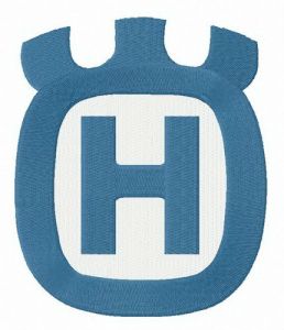 Husqvarna Sewing Machines alternative logo embroidery design
