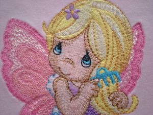 little fairy embroidery design