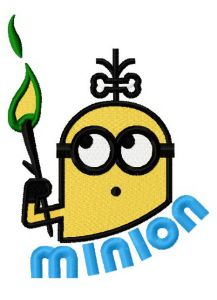 Prehistoric Minion 6 embroidery design