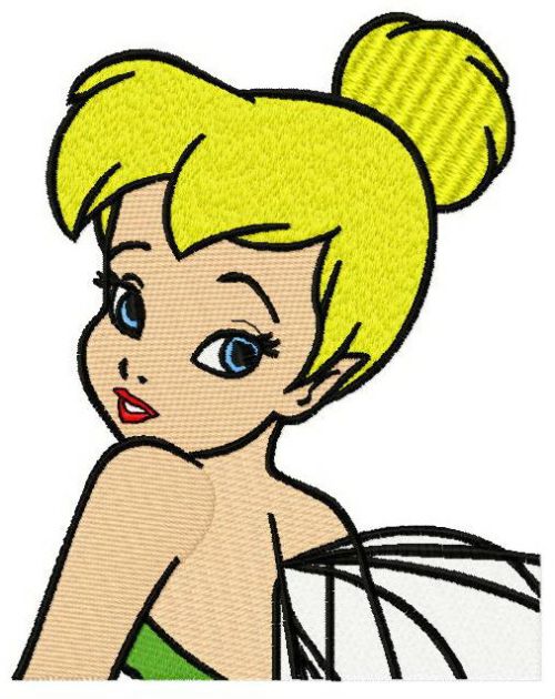 Tinkerbell 11 machine embroidery design