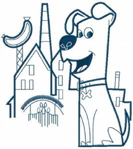 Max 4 embroidery design