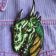 Valley dragon  design embroidered