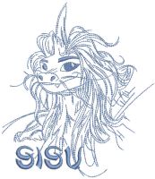 Sisu embroidery design