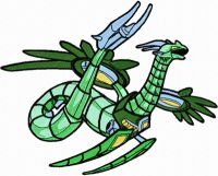 Bakugan Altair embroidery design