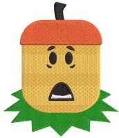 Bloxtober embroidery design